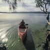 Kayak, Two Mile Lake, Myall Lakes NP