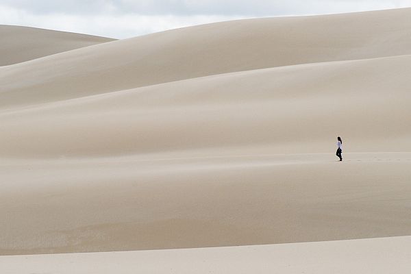 Walking in the the Hamersley Dunes, located in the Fitzgerald River National Park